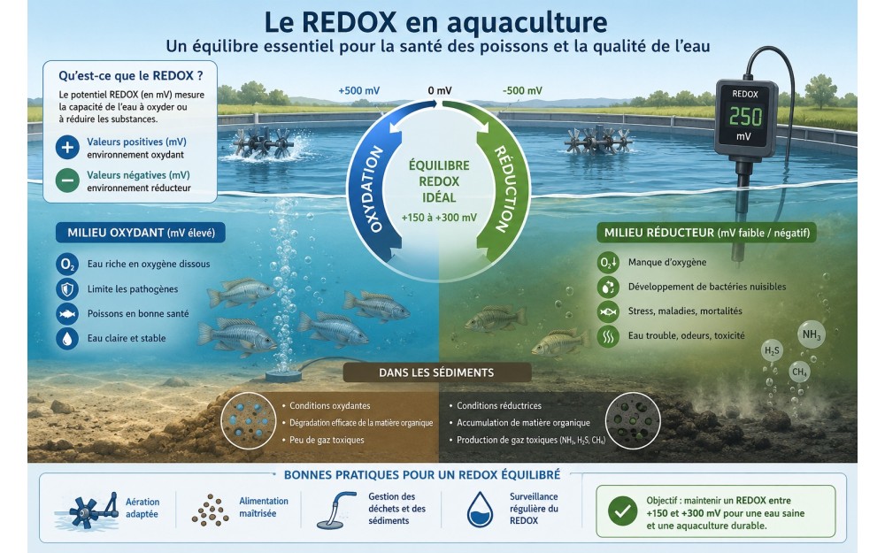 Comprendre le potentiel Redox en RAS